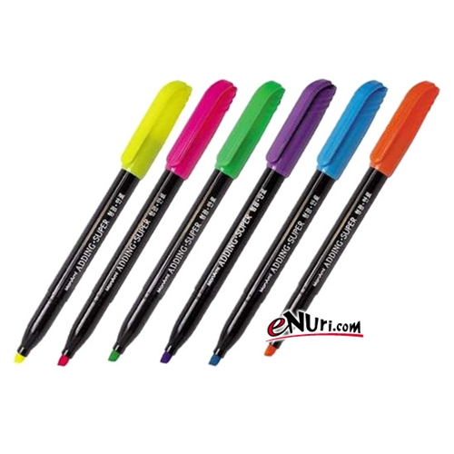 모나미 에딩슈퍼 600 형광펜 (1개)_이미지