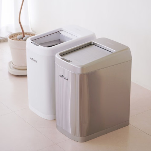 밀레마 슬라이딩 자동 센서 휴지통 30L_이미지