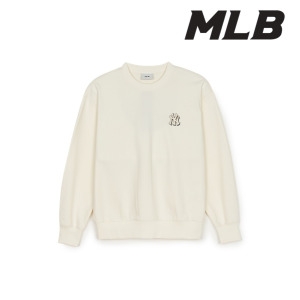 MLB 뉴이어 스네이크 카툰 그래픽 오버핏 맨투맨 3AMTQ0151-50CRS