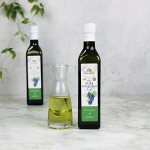 Gemsa Enterprises 팜투마켓 압착 포도씨유 500ml (3개)_이미지