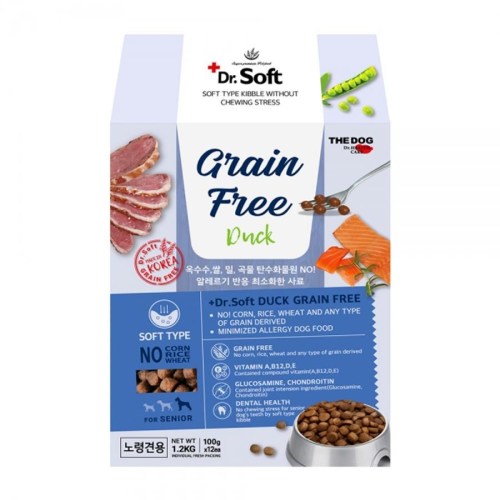 더독 닥터소프트 오리 노령견 1.2kg (1개)_이미지