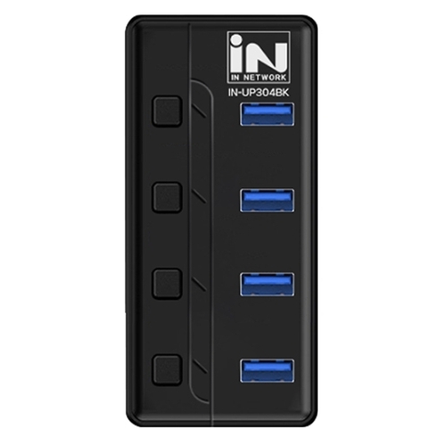 인네트워크 IN-UP304BK (4포트/USB 3.0)_이미지