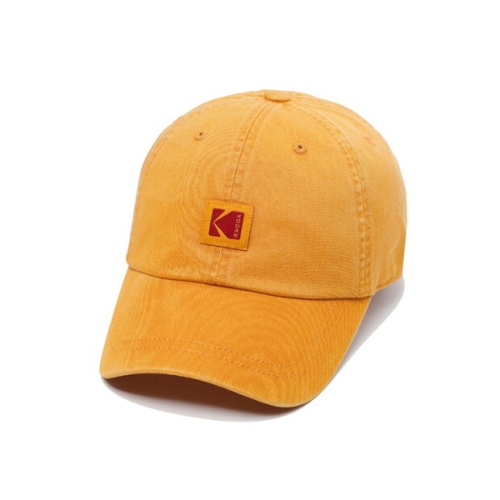 코닥 모자 RQJ K6143LCP72YLW 릴렉스핏 스퀘어로고 볼캡 YELLOW_이미지