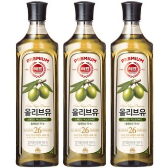 해표 <b>올리브유</b> 900ml