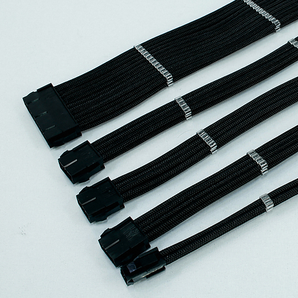 몬스타 블러드베슬 38 슬리빙 케이블 (다크블랙, 0.38m)_이미지