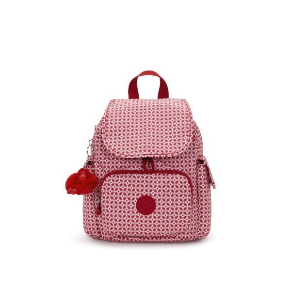키플링 백팩 시티팩 미니 Ruby Tile PrtKQABA23RBTP 125704