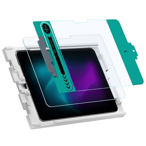 ESR iPad Pro 11 M4 가이드 풀커버 강화유리 보호필름 (액정 1매)_이미지