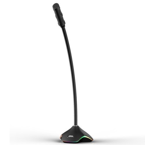 제닉스 STORMX RGB USB 게이밍 스탠드마이크 (블랙)