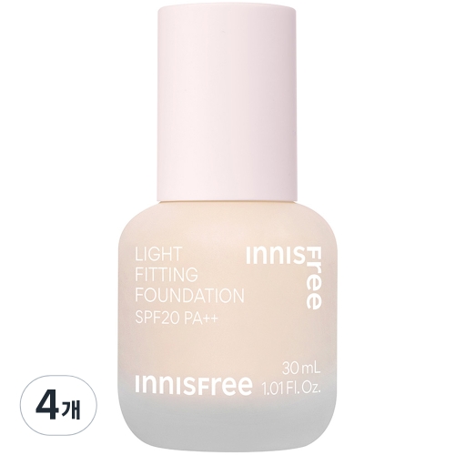 이니스프리 라이트 피팅 파운데이션 30ml (4개)_이미지