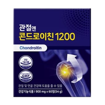 주영엔에스 관절엔 <b>콘드로이친</b> <b>1200</b> 60정