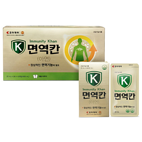 조아제약 면역칸 아연 30포 (1개)_이미지