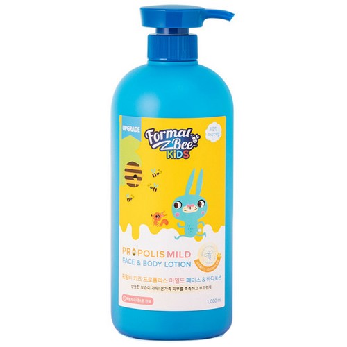 포멀비 키즈 프로폴리스 마일드 페이스 앤 바디로션 1000ml (1개)