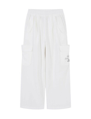 KIDS 키즈 시어서커 포켓팬츠 화이트 K252PT661P00_US