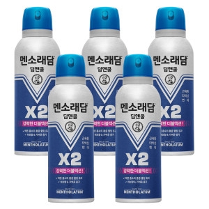 멘소래담 딥앤쿨 에어로솔 스프레이 150ml (5개)_이미지