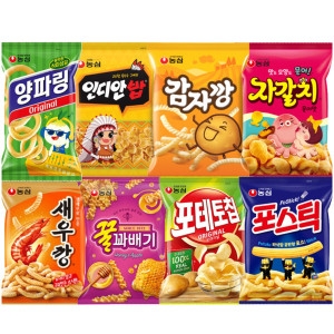 농심 봉지과자 8종세트