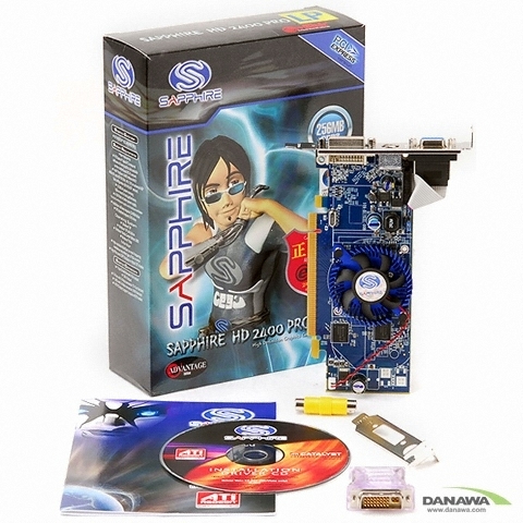 SAPPHIRE 라데온 HD 2400Pro 256MB LP 이엠텍_이미지