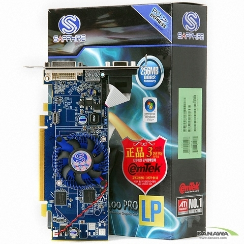 SAPPHIRE �󵥿� HD 2400Pro 256MB LP �̿���