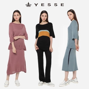 마르조 예쎄 2종 랑세배색니트셋업