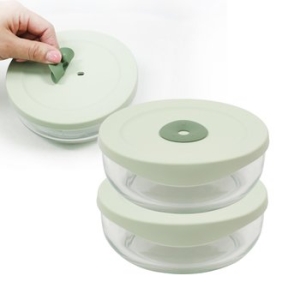 글라스락 스팀 밥 보관용기 500ml (2개)_이미지