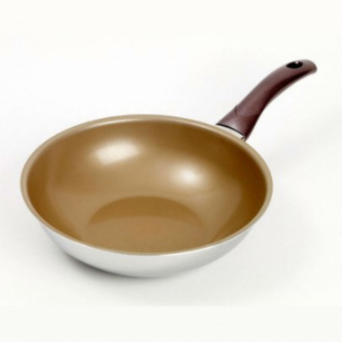  항공 니켄 스핀 프리코팅 웍팬 [26cm]