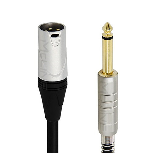 맥라인 MC-HA24 6.3mm 모노 to XLR 케이블 (10m)_이미지