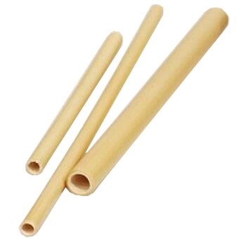 NPE 천연 대나무 <b>빨대</b> 밤부 나무 스트로우 3Size 카페 커피 _15cm