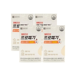 종근당건강 프로메가 알티지 오메가3 비타민D 430mg 60캡슐 (4개)