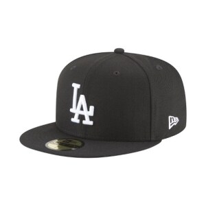 <b>뉴</b><b>에라</b> MLB LA다저스 베이직 피티드캡 블랙/화이트 11591149