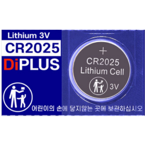 성경시스콤 CR2025 리튬건전지_이미지