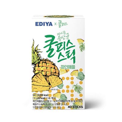 이디야 쿨피스 스틱 파인애플 16g 40개입 (1개)_이미지