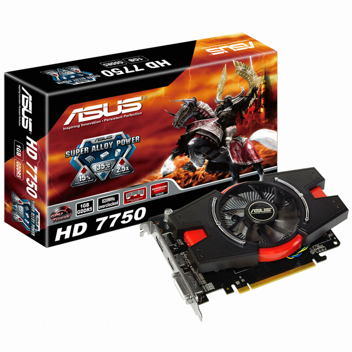 ASUS �󵥿� HD 7750 OC D5 1GB STCOM