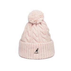 캉골 모자 비니 폼폼 방울 울 꽈배기 K4460SM PINK