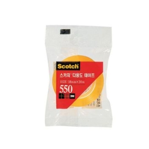 3M 스카치 550 다용도 테이프 리필 18mm x 30m (2개)_이미지