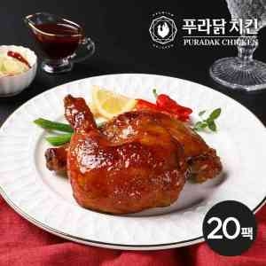 태림에프웰 푸라닭치킨 통 닭다리구이 매콤악마 250g (20개)_이미지