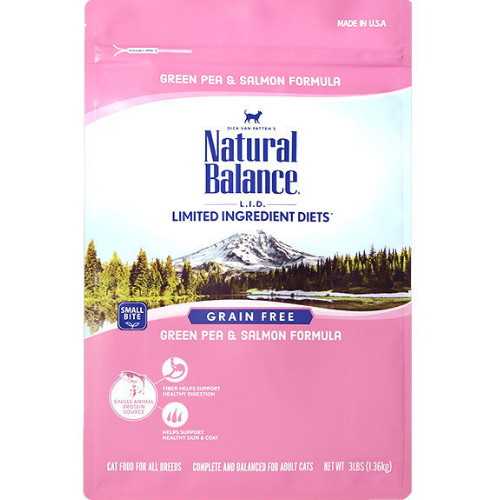 내추럴발란스 ㅤ캣 LID 완두 연어 포뮬라 1.36kg (1개)_이미지