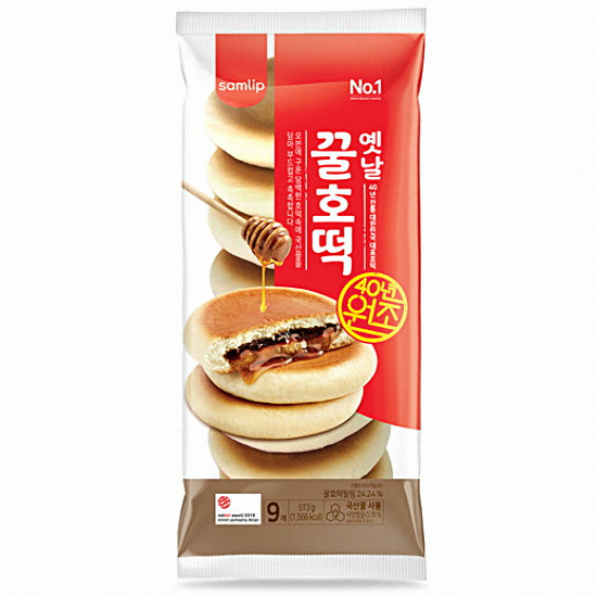 SPC삼립 옛날 꿀호떡 9개입 513g이미지입니다. 누르면 해당 게시물로 새창이동합니다.
