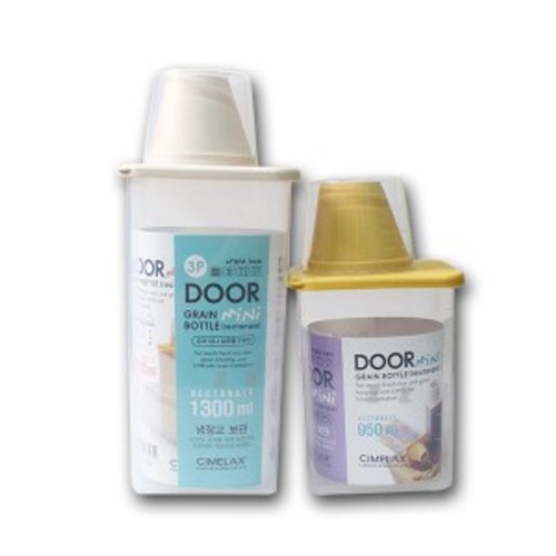 씨밀렉스 씨리얼통 쌀보관함 쌀통 보관용기 잡곡통 사각 950ml