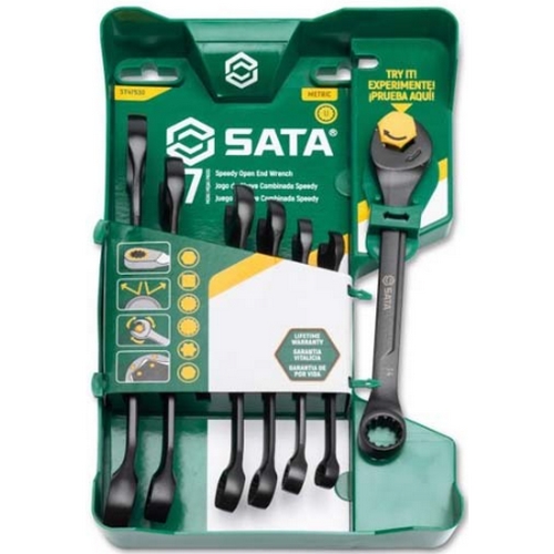 사타 블랙 라쳇 콤비네이션 세트 ST47530 (7pcs)_이미지