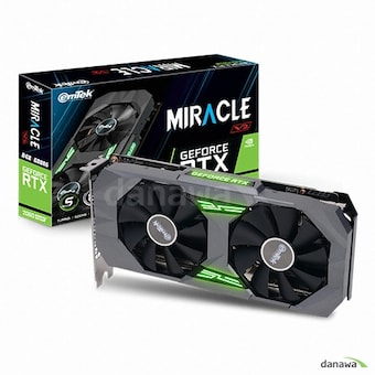 이엠텍 지포스 <b>RTX</b> <b>2060</b> <b>SUPER</b> MIRACLE V2 D6 8GB