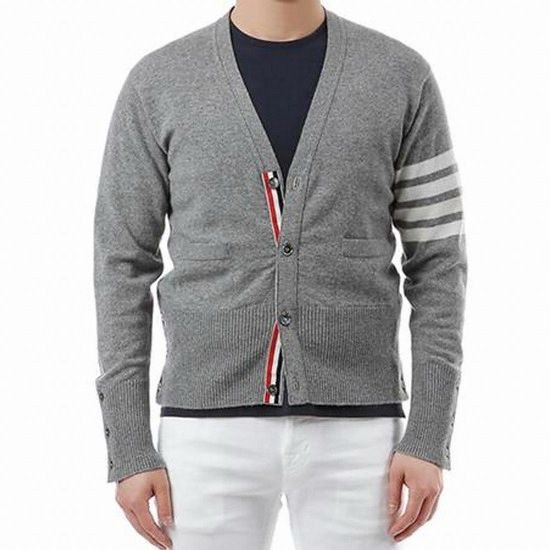 톰브라운 캐시미어 사선완장 가디건 MKC001A 00011 055