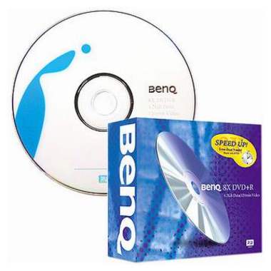 BenQ DVD+R 4.7GB 8x 슬림 10장_이미지