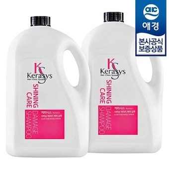 케라시스 샤이닝 데미지 케어 <b>샴푸</b> 4000ml