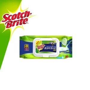 3M 스카치브라이트 스카치브라이트 올터치 더블액션 대형 막대걸레 +물걸레<b>포</b> 대형 20매
