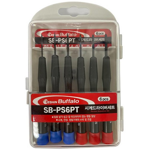 시계 드라이버 세트 SB-PS6PT (6pcs)
