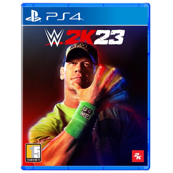  WWE 2K23 외국어판 PS4, 패키지디스크