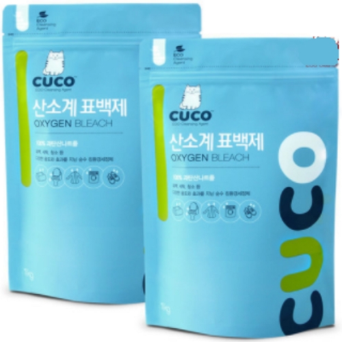  CUCO 과탄산소다 베이직 1kg [2개]
