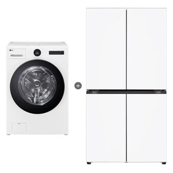 LG전자 트롬 오브제컬렉션 워시콤보 FH25WA + 냉장고 <b>T875MHH111</b>