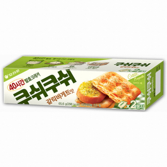 오리온 쿠쉬쿠쉬 갈릭바게트맛 65g
