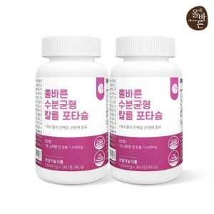 올바른 수분균형 칼륨 포타슘6개월분 총720정_이미지