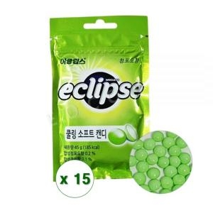 마즈 이클립스 쿨링 소프트 캔디 청포도향 45g (15개)_이미지